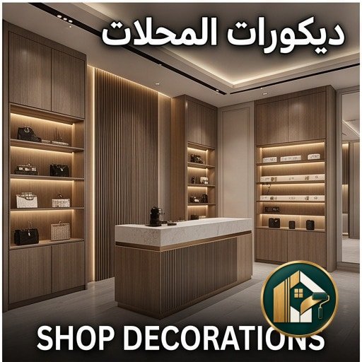 ديكورات محلات بالرياض