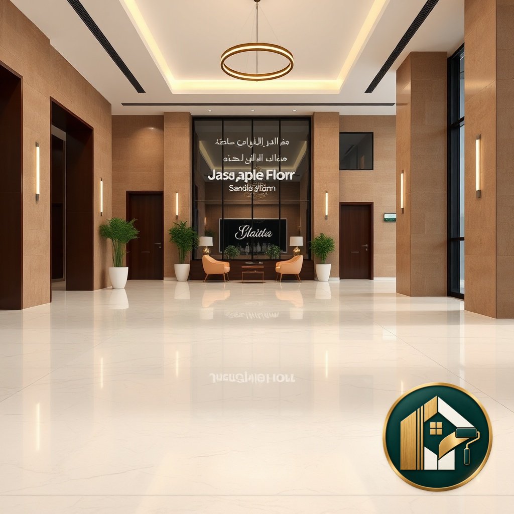 أرضيات إيبوكسي الرياض - أرضية إيبوكسي مكتملة