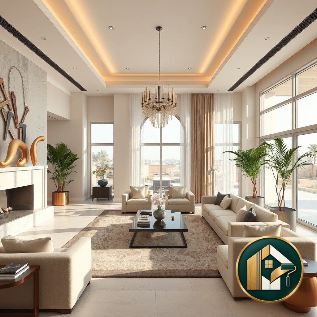 ترميم وتشطيب المنازل بالرياض - لقطة نهائية للمنزل