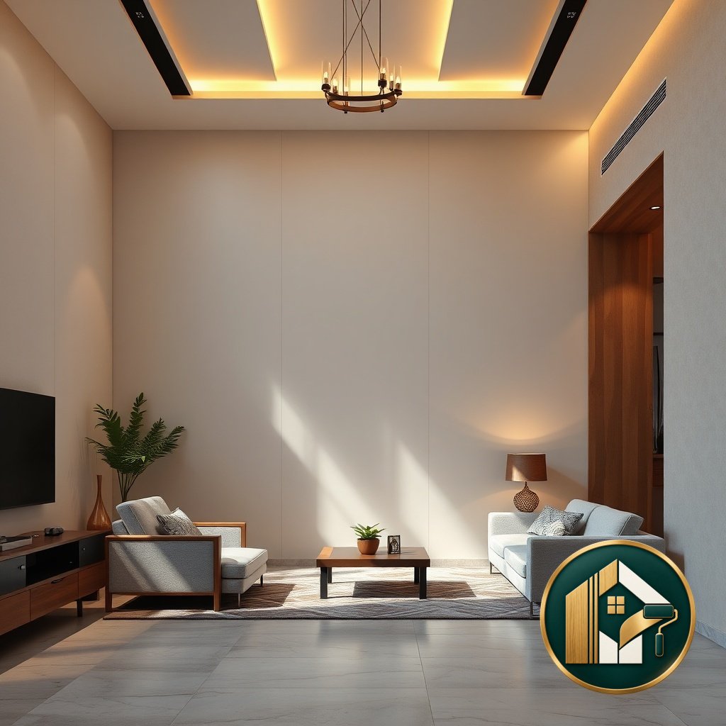 تصميم داخلي بالرياض - إضاءة داخلية
