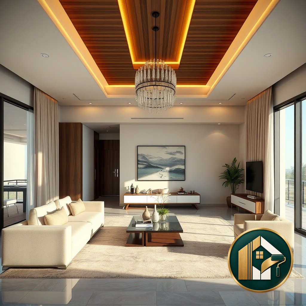 تصميم داخلي بالرياض - لقطة زاوية للمشروع