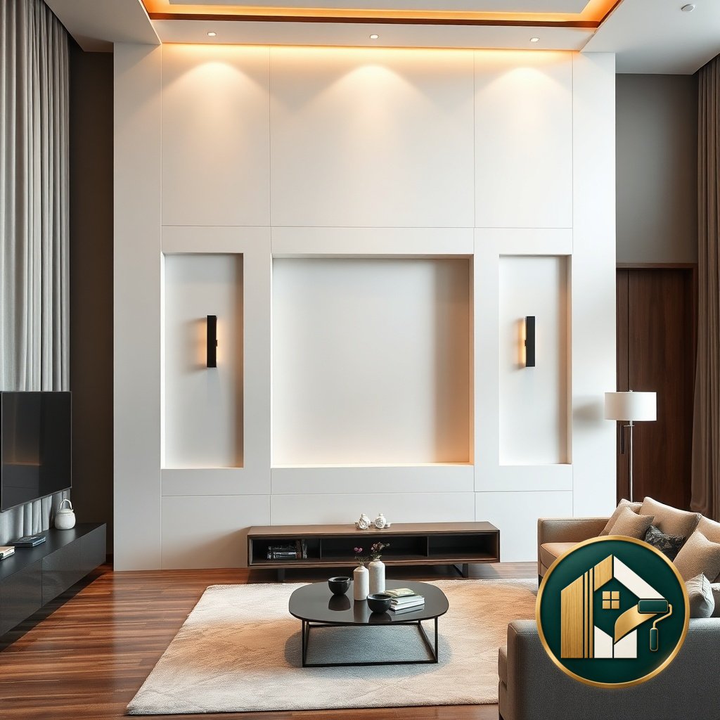 ديكورات فوم الرياض - تكوين فوم هندسي
